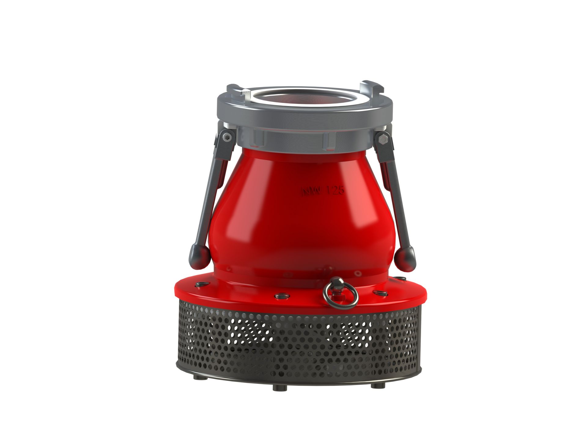 Saugseiher Storz 125 m.Griffen