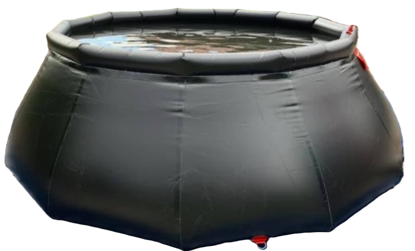 Faltbehälter offen, 3000 Liter mit Packtasche