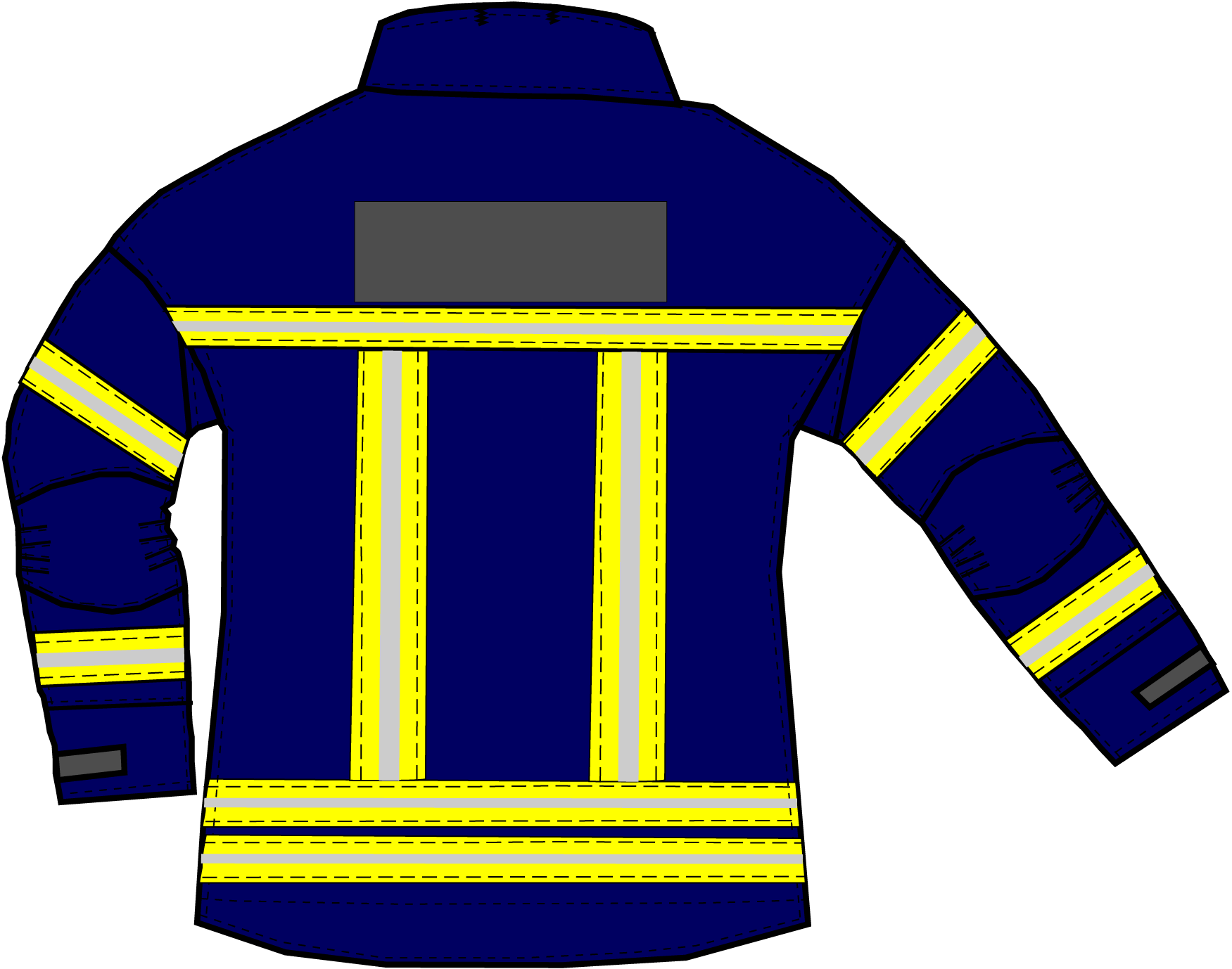 Texport Fire Swiss Jacke d.blau – Bild 2