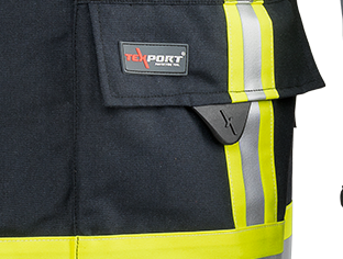 Texport Fire Survivor Jacke Bear (IB-TEX) gold – Bild 4