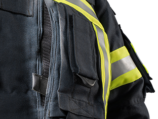 Texport Fire Survivor Jacke Bear (IB-TEX) gold – Bild 3