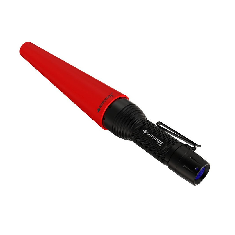 NORDRIDE LED-Taschenlampen-Set SPOT SIGNAL A ROT – Bild 2